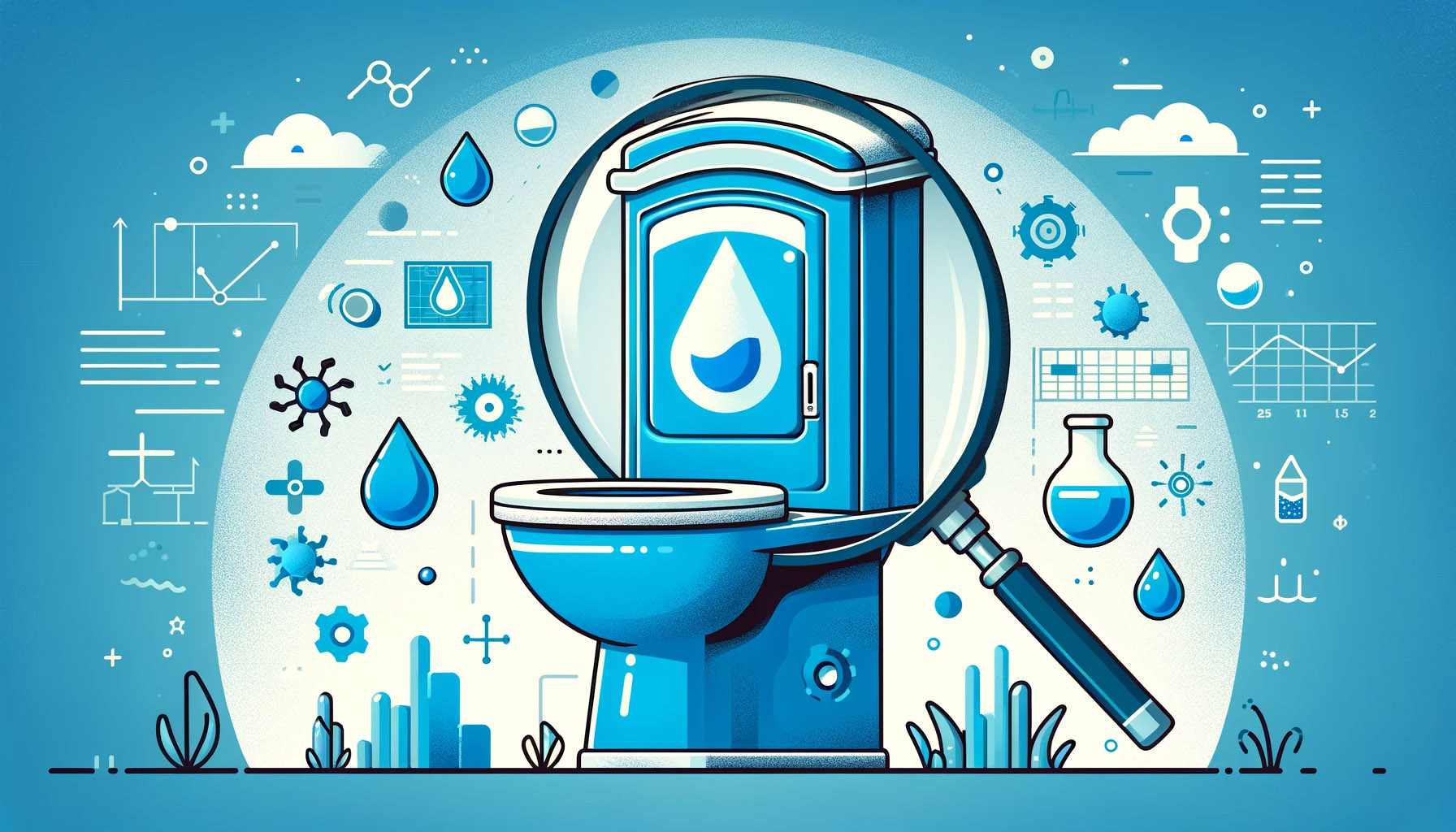 The Blue Mystery Understanding Why Porta Potty Water is Blue